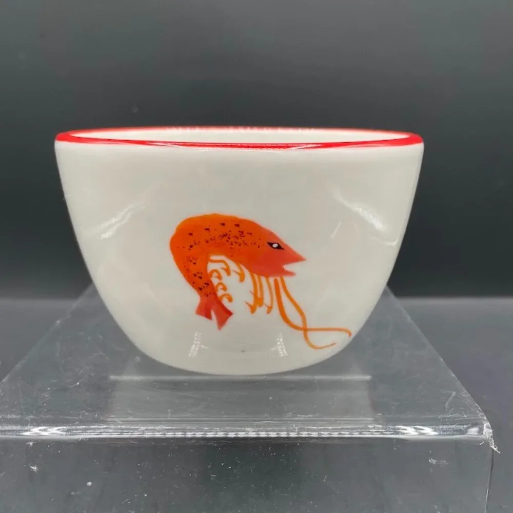 Crate & Barrel Bar Harbor Crab Lobster Fish Butter Sauce Replacement Bowl ONLY